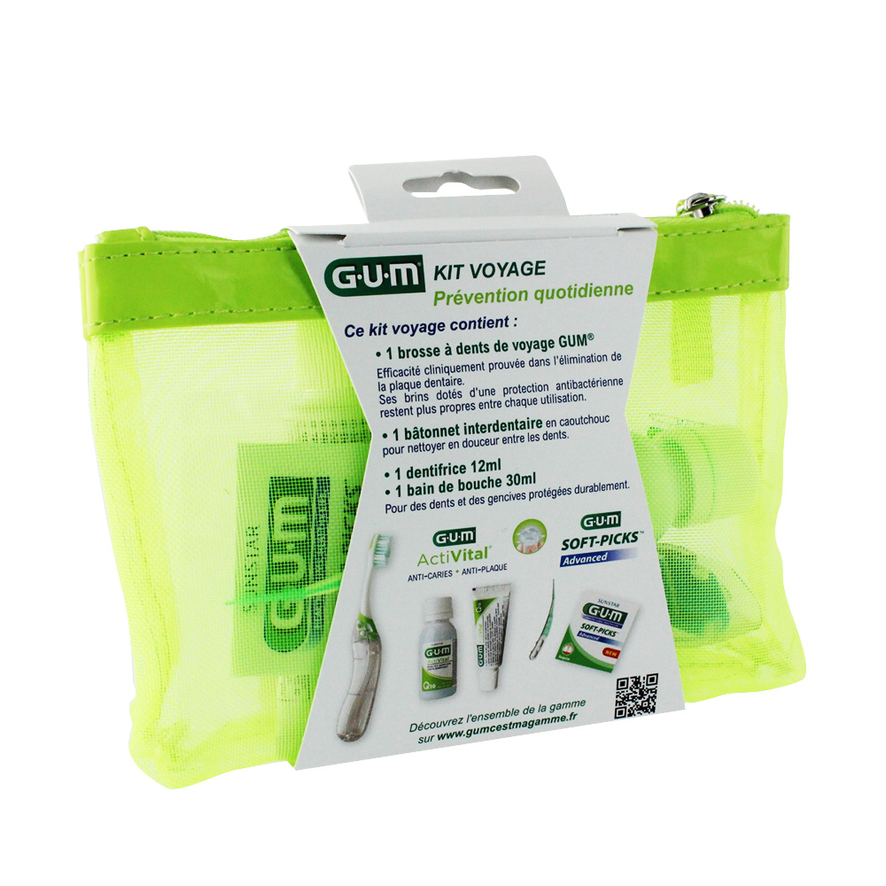 Gum Gum Travel Kit Daily Prevention 42ml
