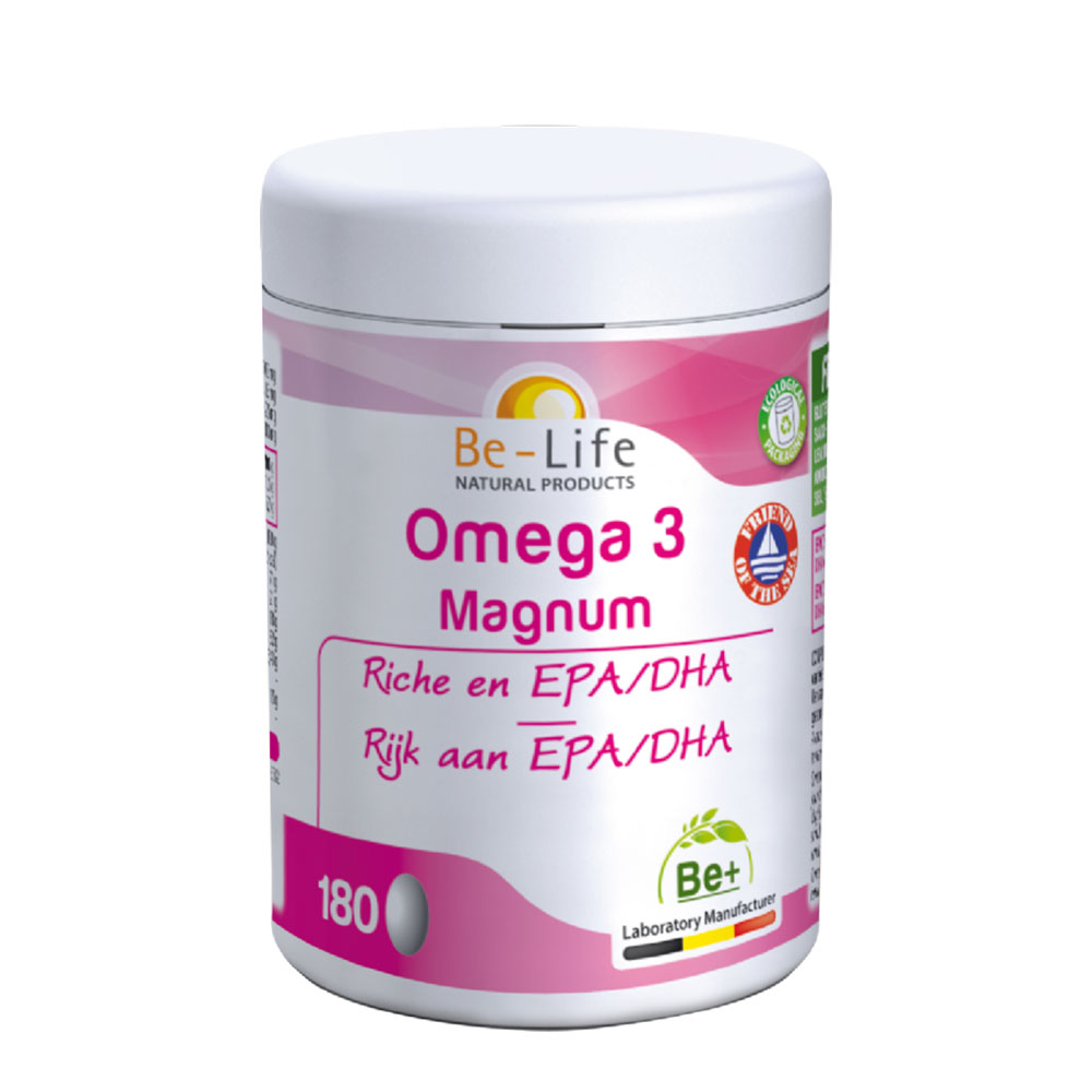 Be-Life Biolife Omega 3 Magnum 180 Capsules