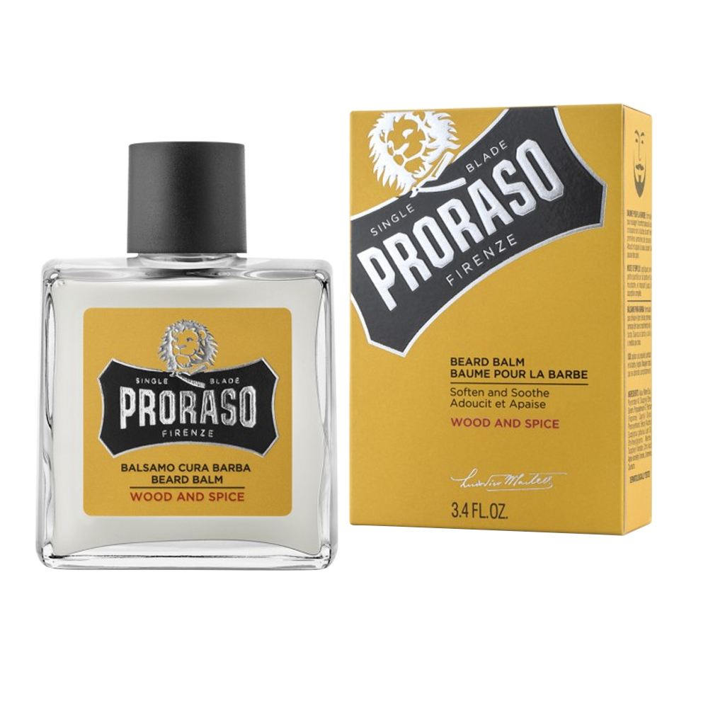 Proraso Hydrating Beard & Moustache Balm Wood and Spice 100 ml