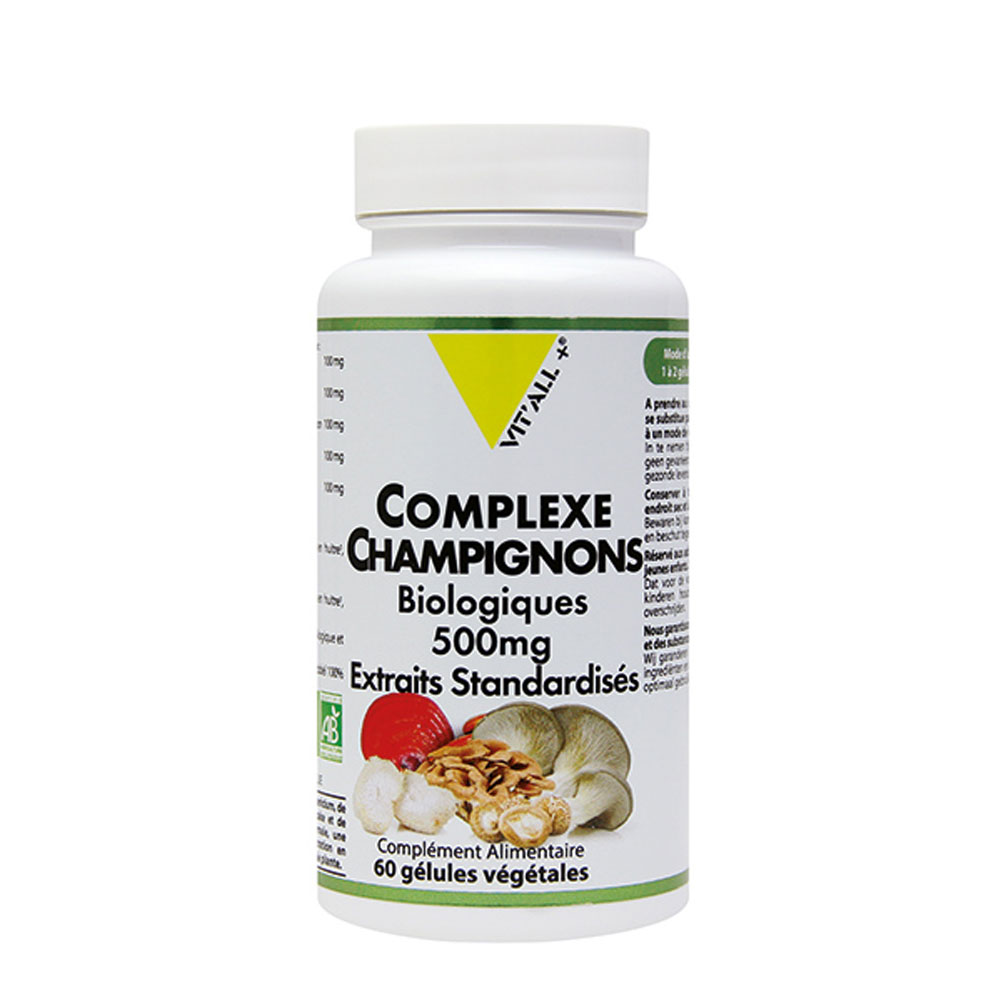 Vit'All+ Organic Mushroom Complex 60 capsules