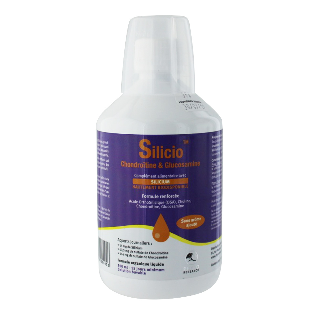 Phytoresearch Silicio Chondroitin and Glucosamine 500ml