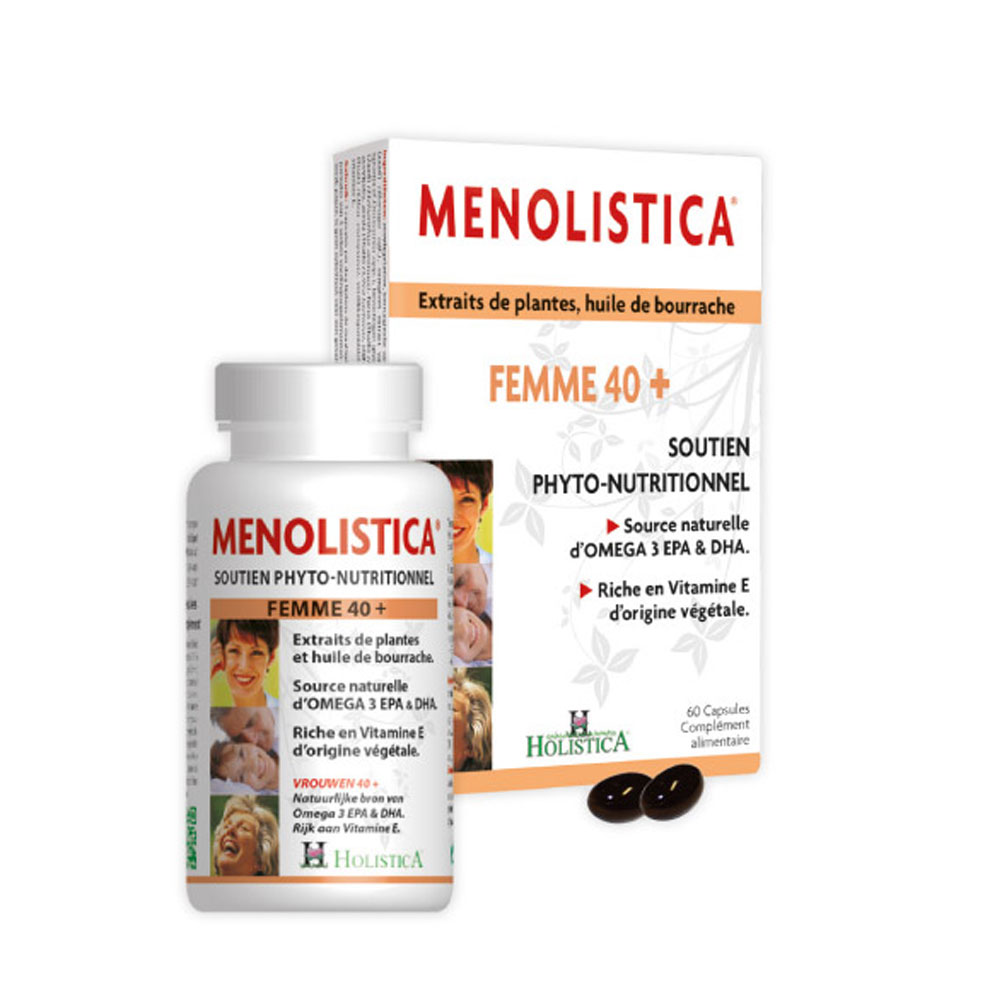 Holistica Menolistica Women 40+ Nutritional Support 60 Capsules