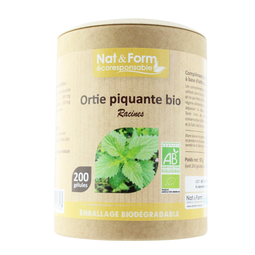 Nat&Form Nettle Root Bioes 200 Gelules