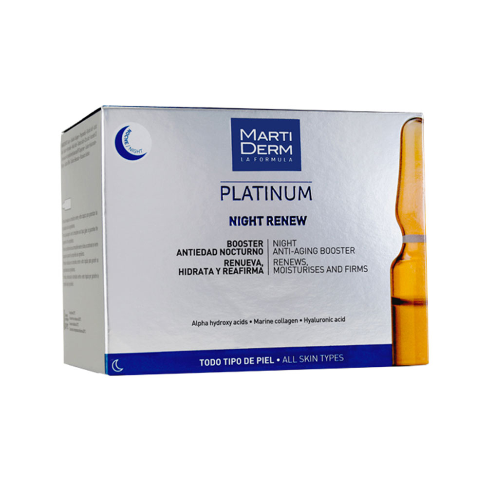 Martiderm Platinum Night Renew X 10 Phials