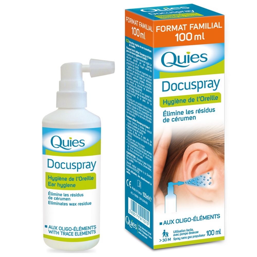 Quies Docuspray Ear Hygiene 100ml