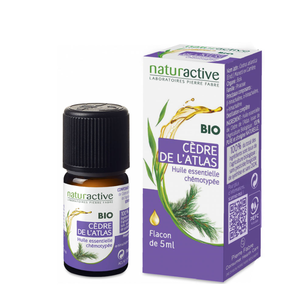 Naturactive Atlas Cedar Organic Essential Oil 5 ml