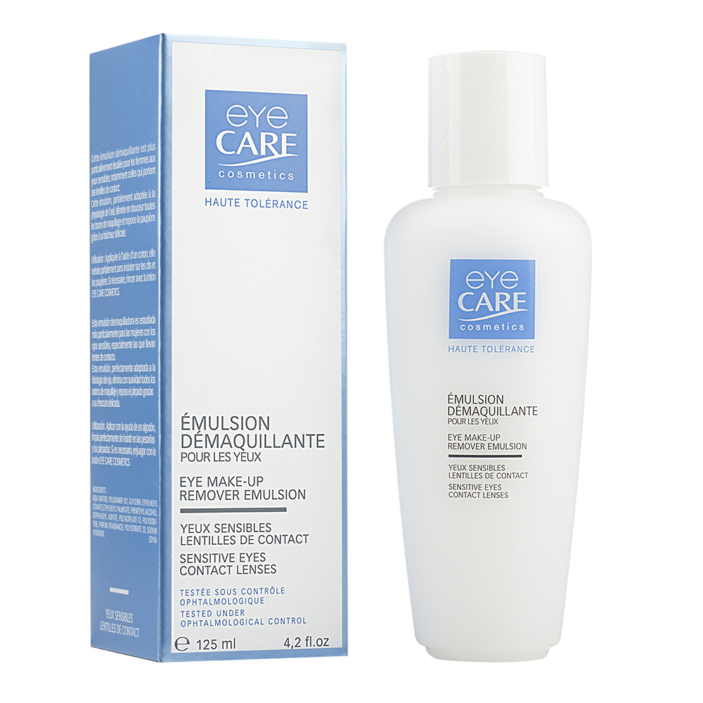 Eye Care Cosmetics Make-up remover emulsion sensitive eyes 125ml