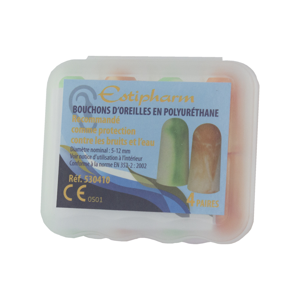 Estipharm Polyurethane Ear Plugs X4 Pairs