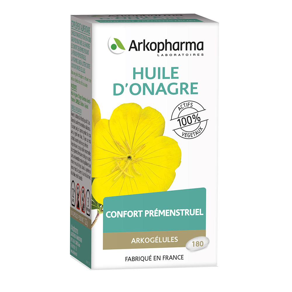 Arkopharma Arkocapsules Arkogelules Primrose Oil 180 Capsules 180 gélules