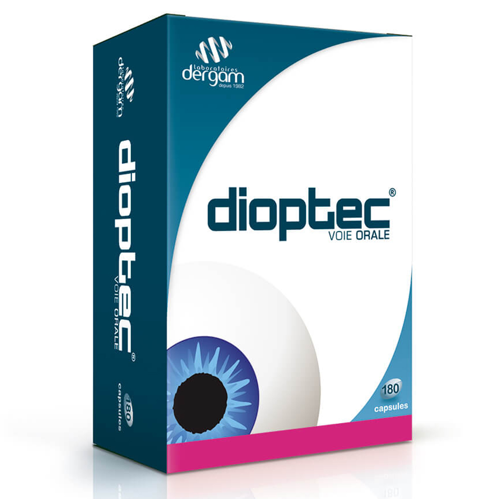 Dergam Dioptec tear comfort 180 capsules