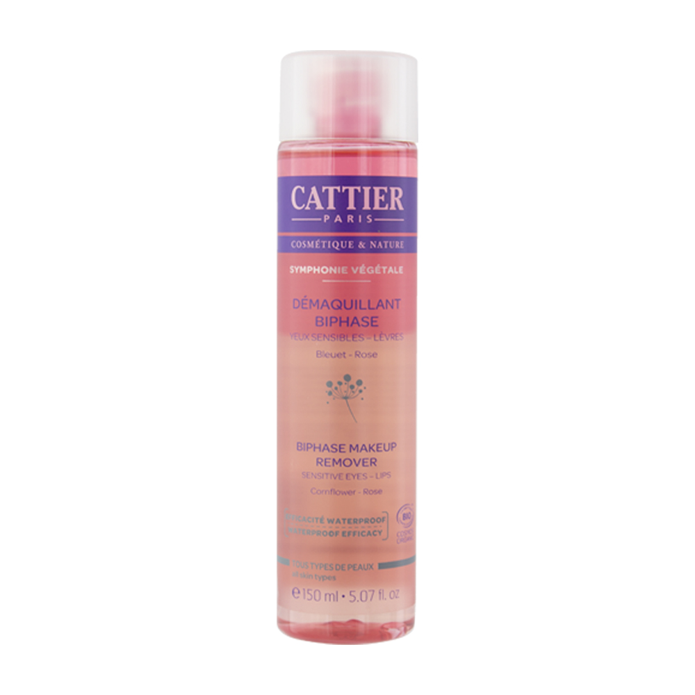 Cattier Symphonie Vegetale Organic Biphase Eye And Lip Make-Up Remover 150ml
