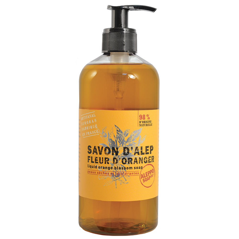 Tadé Fleur D'Oranger Liquid Aleppo Soap 500ml