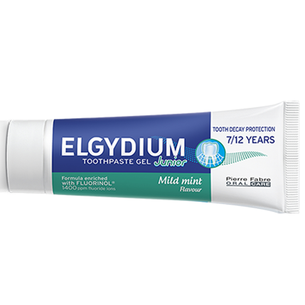 Elgydium Junior Toothpaste Caries Protection Soft Mint 7-12 Years 50ml