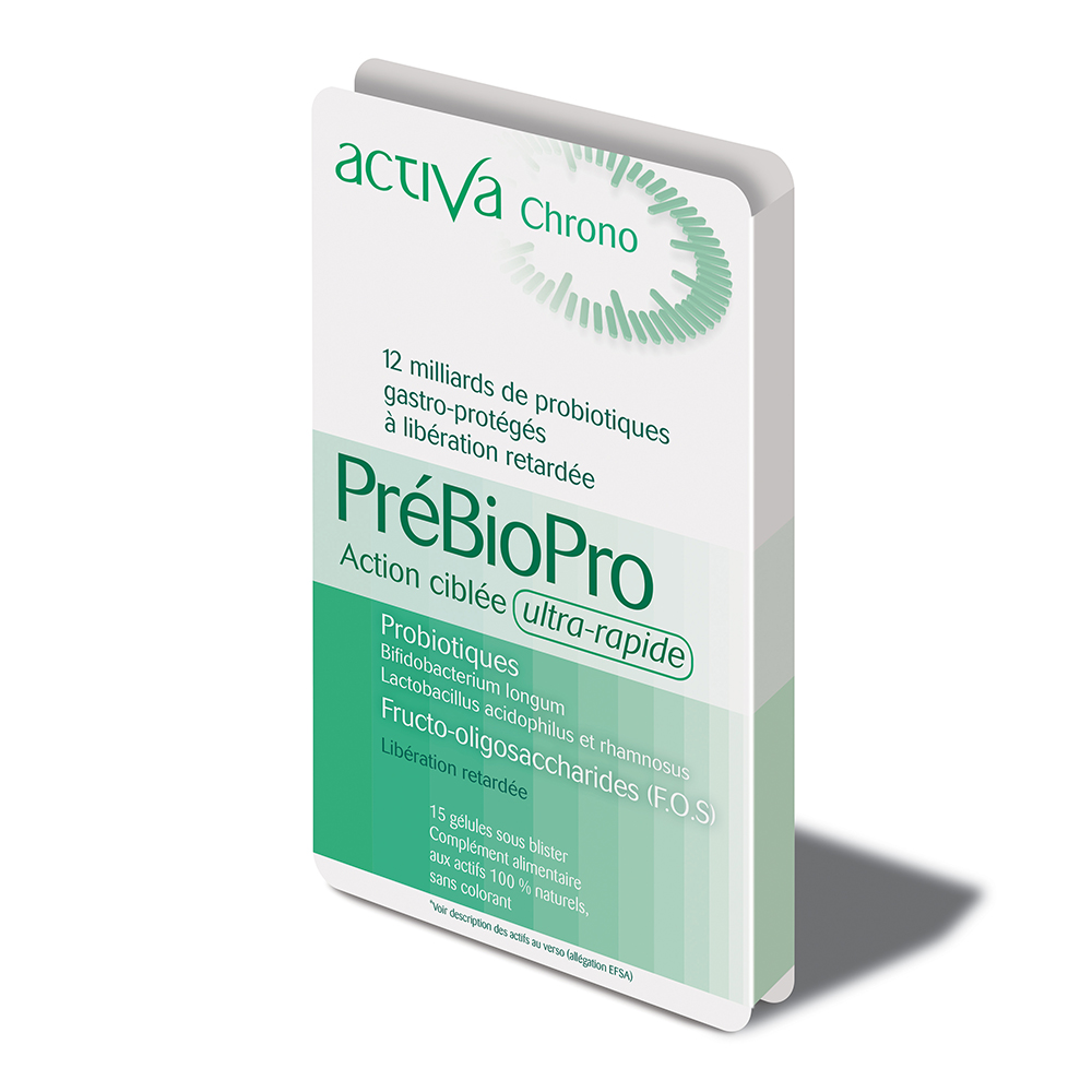 Activa Chrono Prebiopro 15 capsules