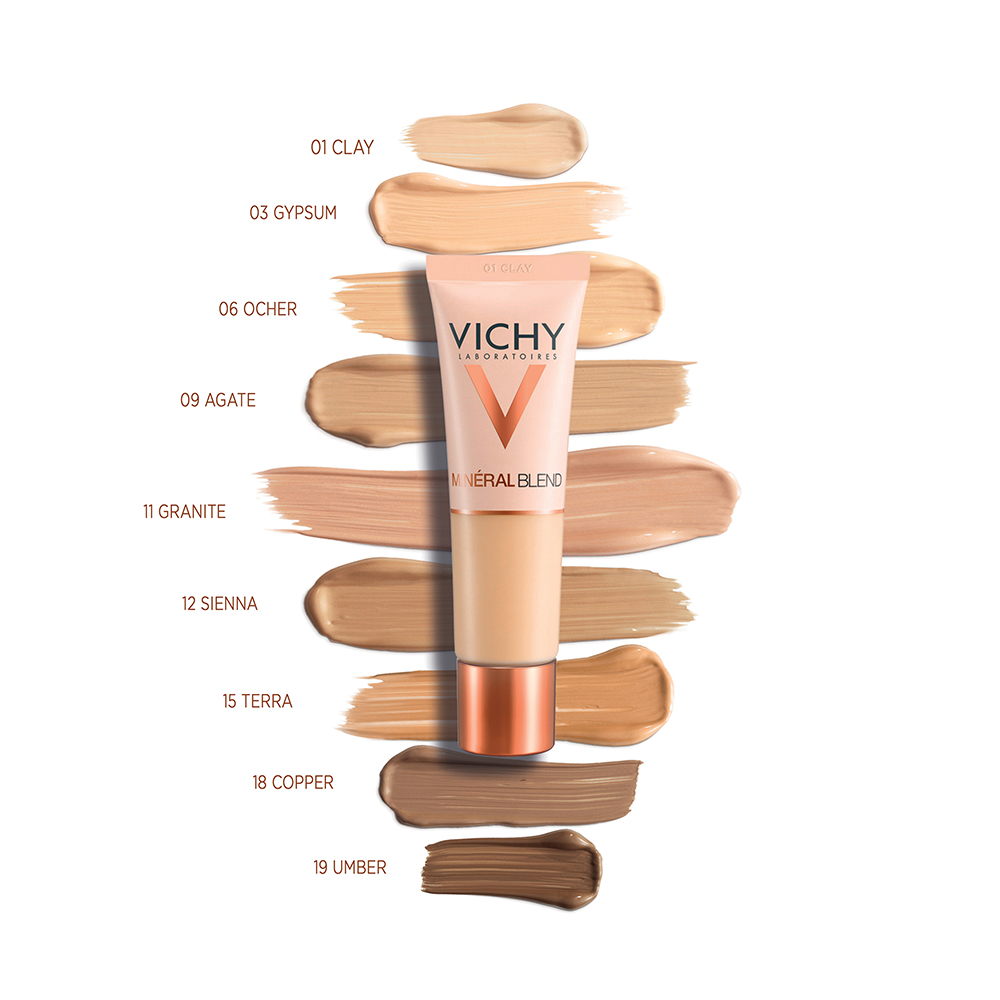 Vichy Mineralblend Hydrating foundation 16-hour wear 30 ml