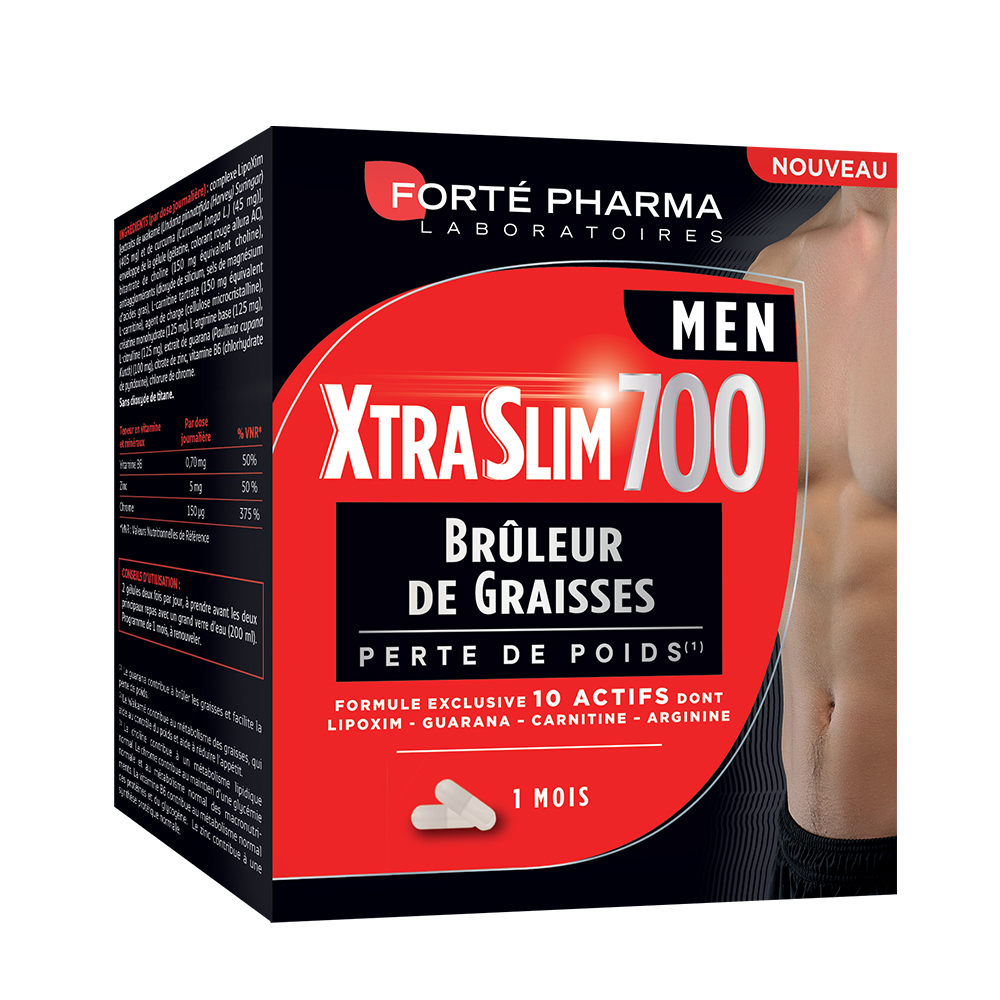 Forté Pharma XtraSlim Xtraslim 700 Men 120 comprimés