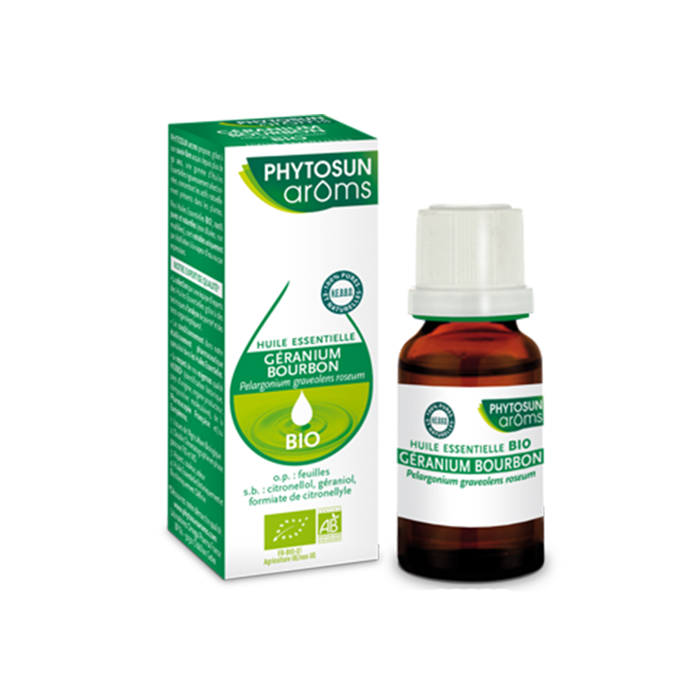 Phytosun Aroms Aroms Essential Oil Of Organic Geranium Bourbon 10 ml