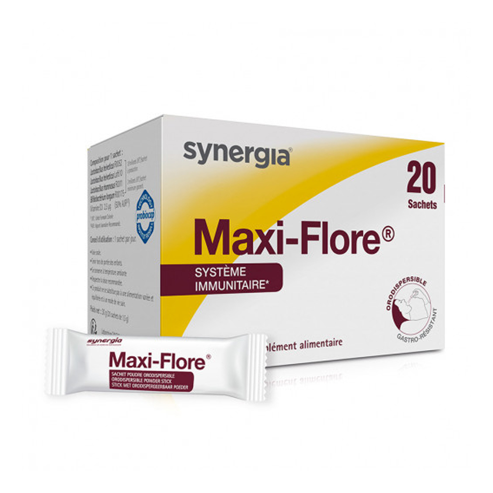 Synergia Maxi Flora orodispersible sachets X20 Orodispersible Bags