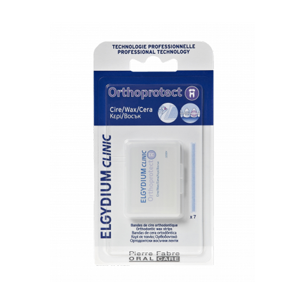 Elgydium Clinic Orthoprotect Orthodontic Wax Strip x7