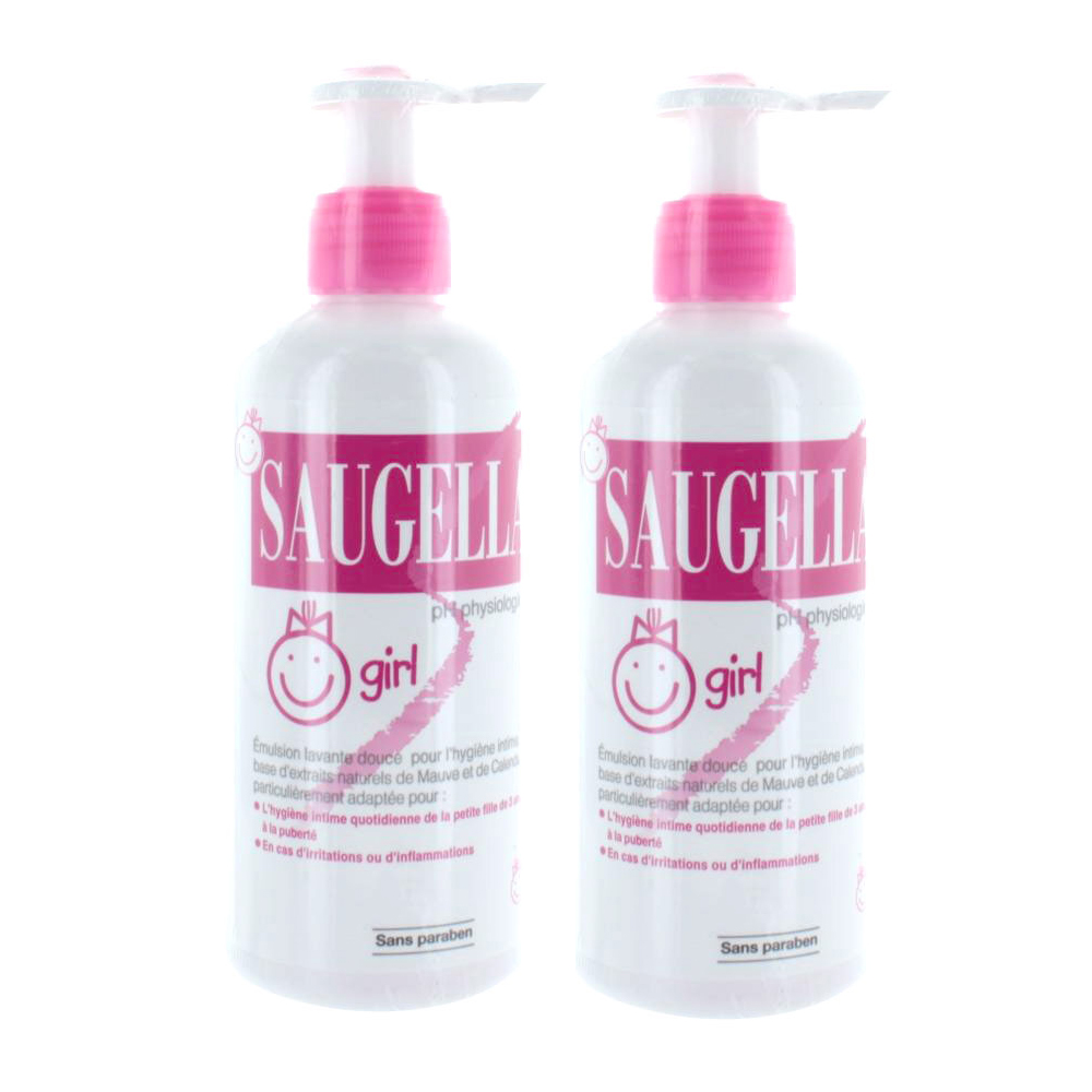 Saugella Girl Intimate Hygiene 2x200ml