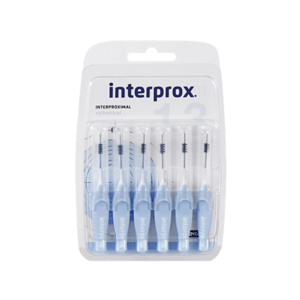Interprox Cylindrical Interdental brushes 1.3 mm 6 units