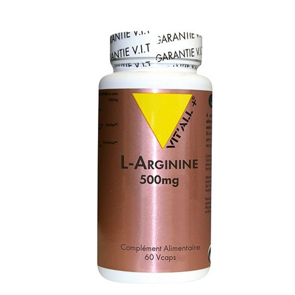 Vit'All+ L-arginine 500 mg 60 capsules