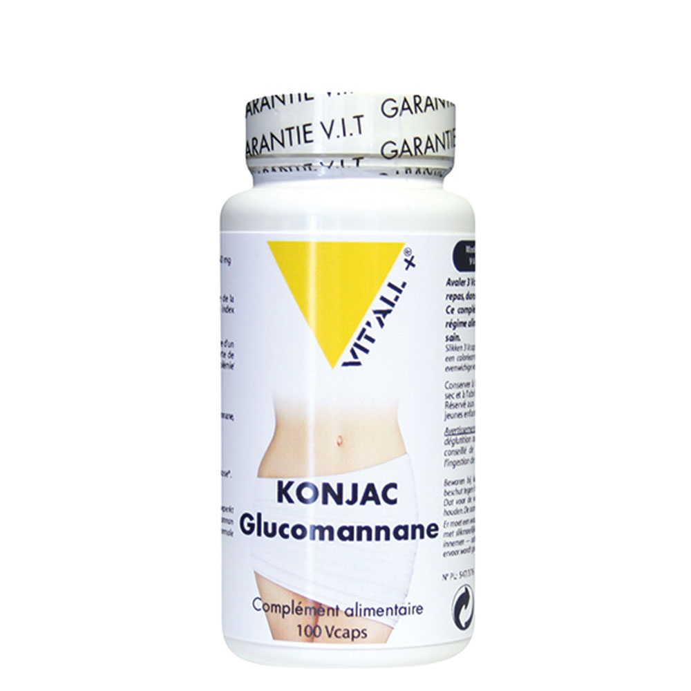 Vit'All+ Konjac Glucomannan 500mg 100 capsules