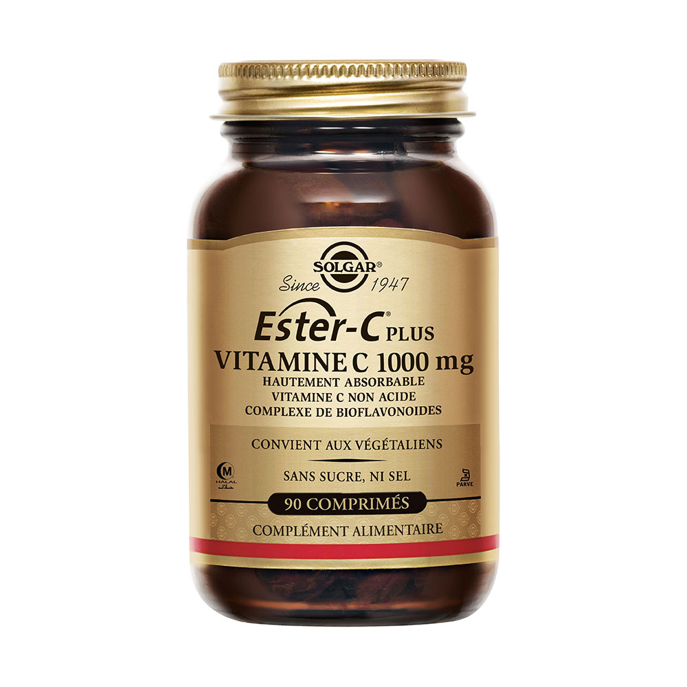 Solgar Ester-C® Plus 1000 mg 1000mg 90 Comprimés