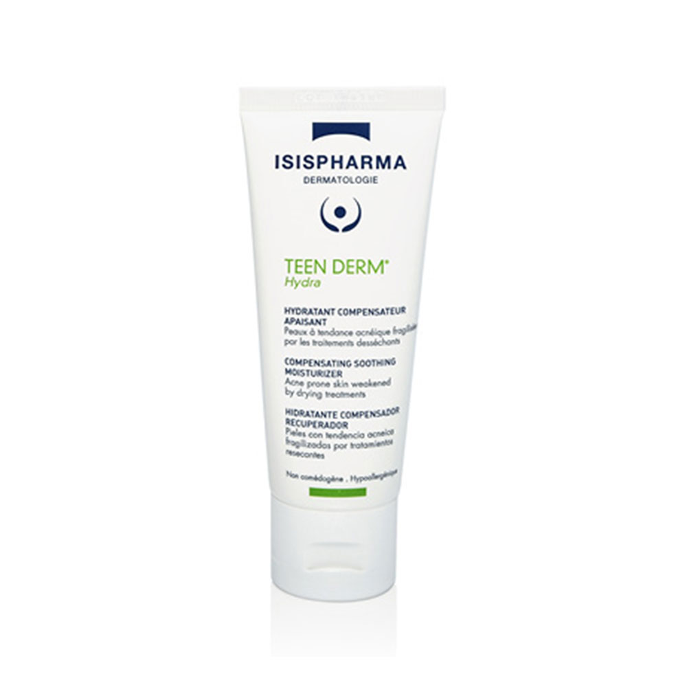 Isispharma Teen Derm Hydrating Soothing Compensator Acne-prone Skin 40ml