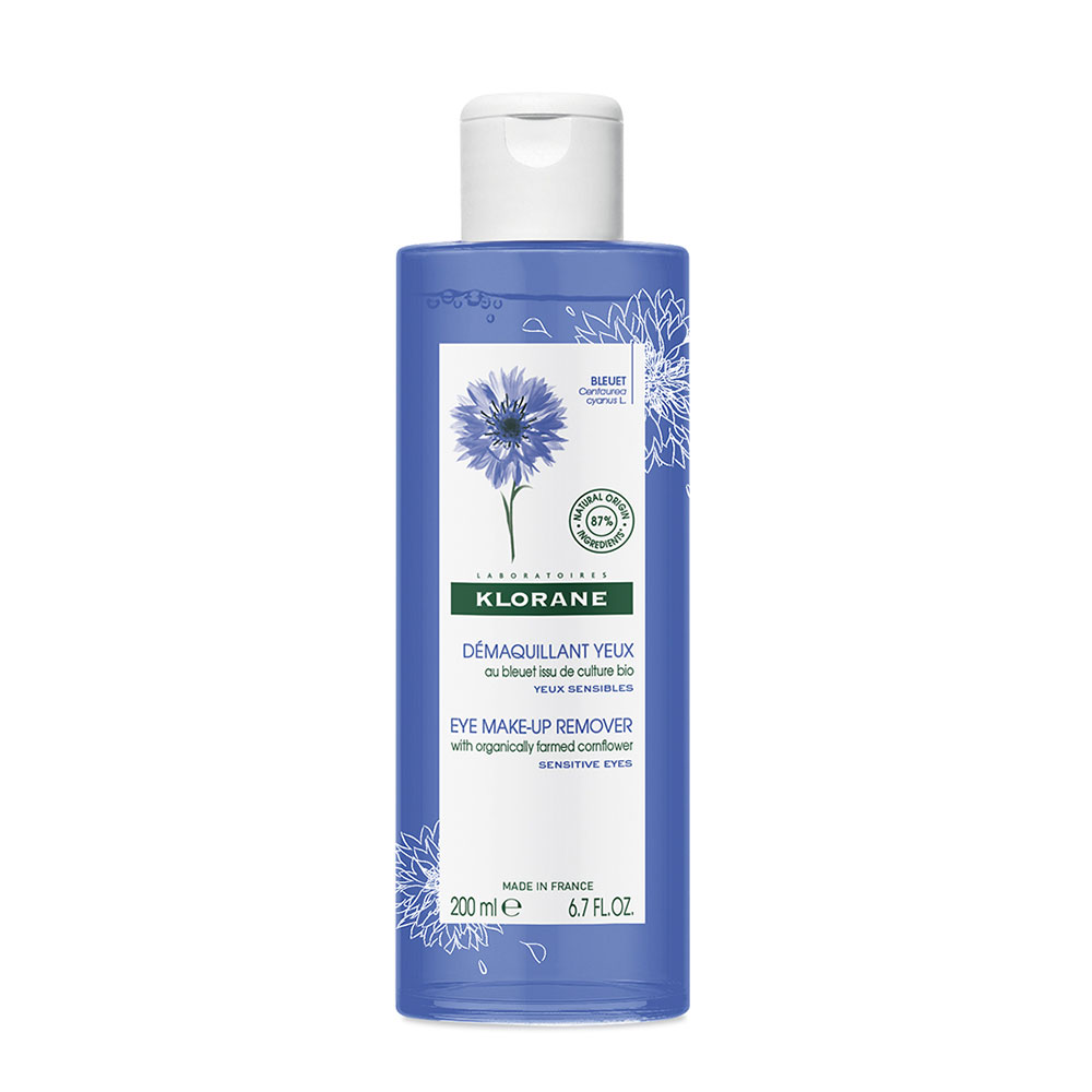 Klorane Cornflower Ritual Eye Make-up Remover 200ml