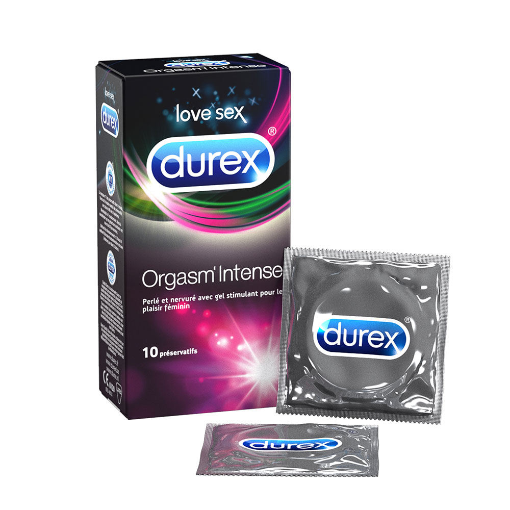 Durex Orgasm'Intense Condoms x10