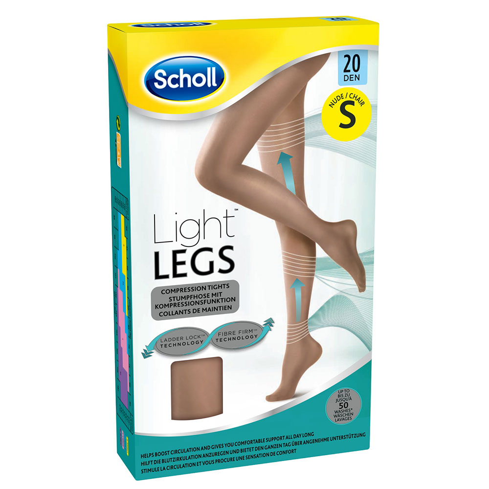 Scholl Light Legs 20 Deniers Pantyhose Nude Scholl