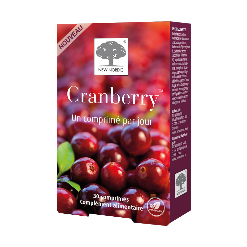 New Nordic Cranberry 30 tablets