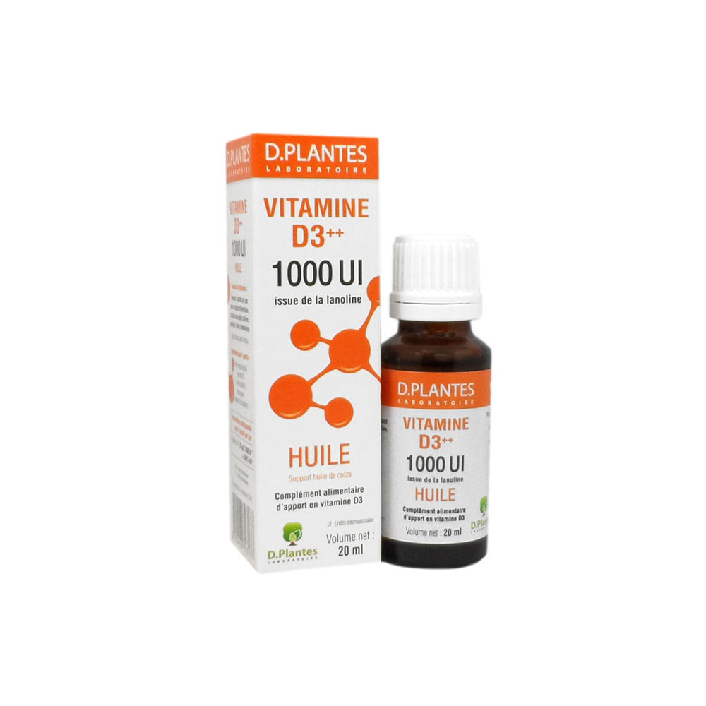D. Plantes Vitamin D3 oil 1000 UI 20 ml