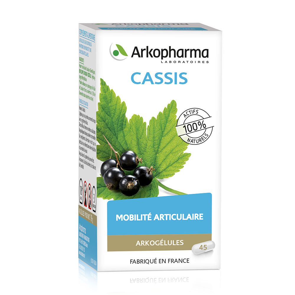 Arkopharma Arkocapsules Arkogelules Black Currant X 45 Capsules