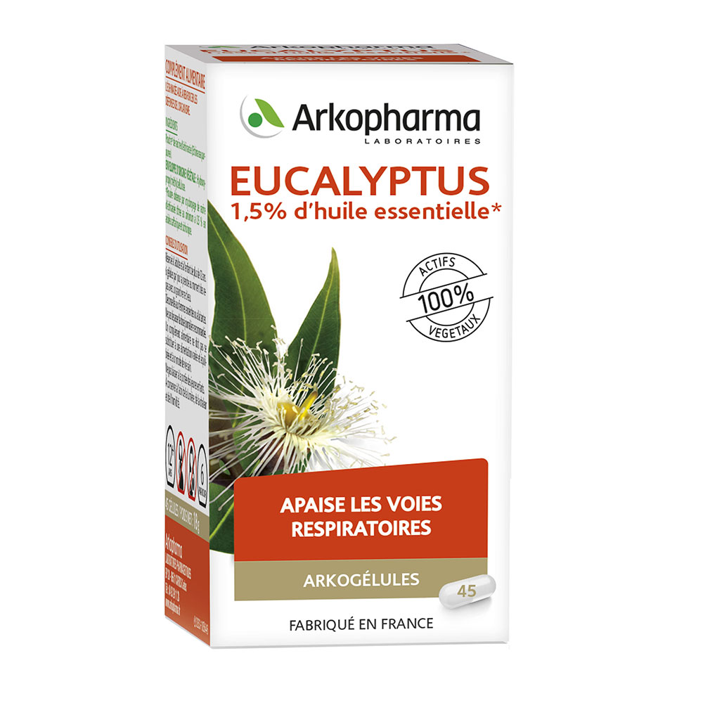 Arkopharma Arkocapsules Arkogelules Eucalyptus 45 Capsules
