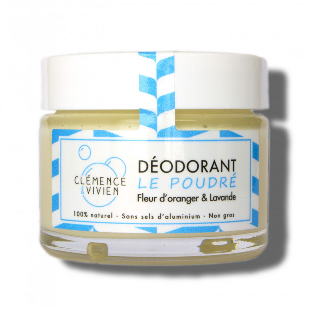 Clemence&Vivien Natural cream deodorant orange blossom and lavender oils 50g
