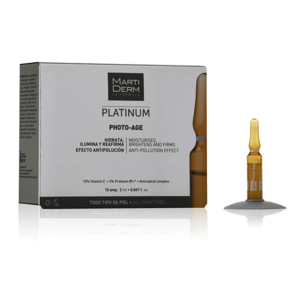 Martiderm Platinum Photo-age X 10 Phials 10 Ampoules