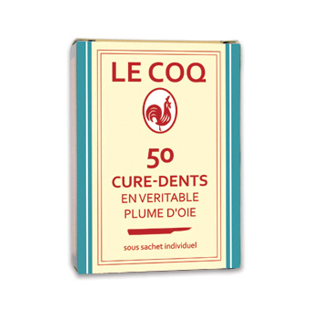Le Coq Goose feather toothpicks x50