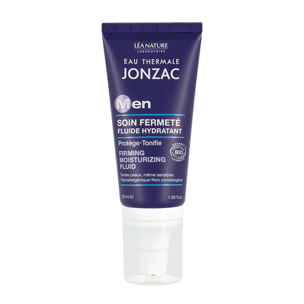 Eau thermale Jonzac Firming hydrating organic fluid care for men 50 ml