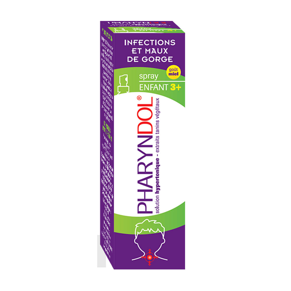 Pharyndol Infections and Sore Throats Spray for Children 20ml