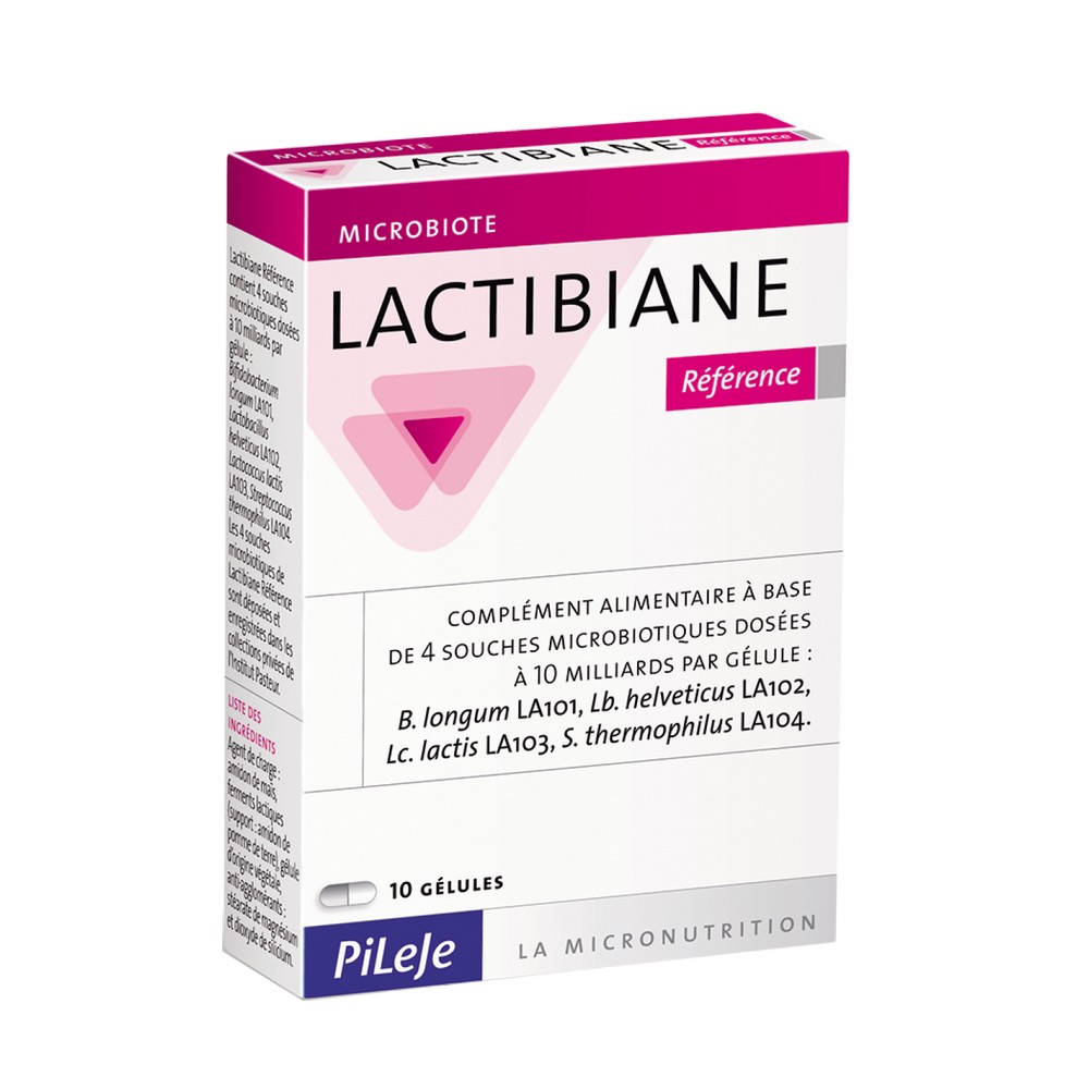 Pileje Lactibiane Reference gut flora 10 Gelules
