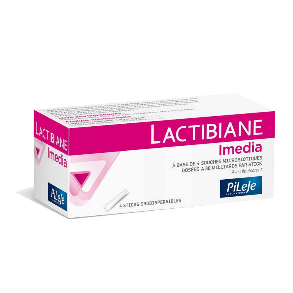 Pileje Lactibiane Imedia 4 orodispersible sticks