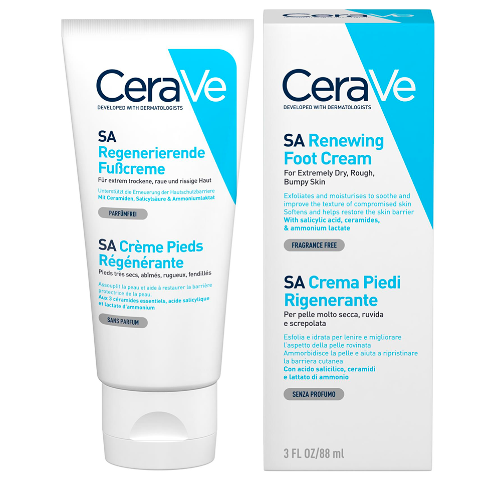 Cerave Body SA Repairing foot cream for very dry damaged rough skin 88 ml