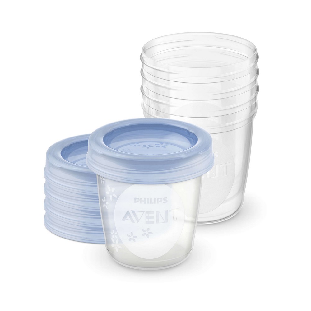 Avent Accessories Mother's Milk Storage Jar X5 180ml