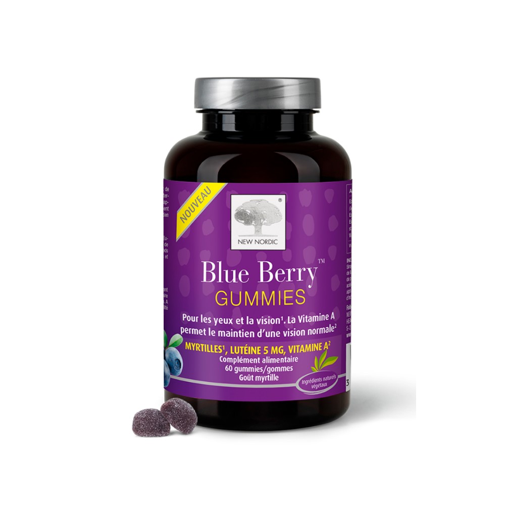 New Nordic Blueberry Vision Gummies 60 tablets