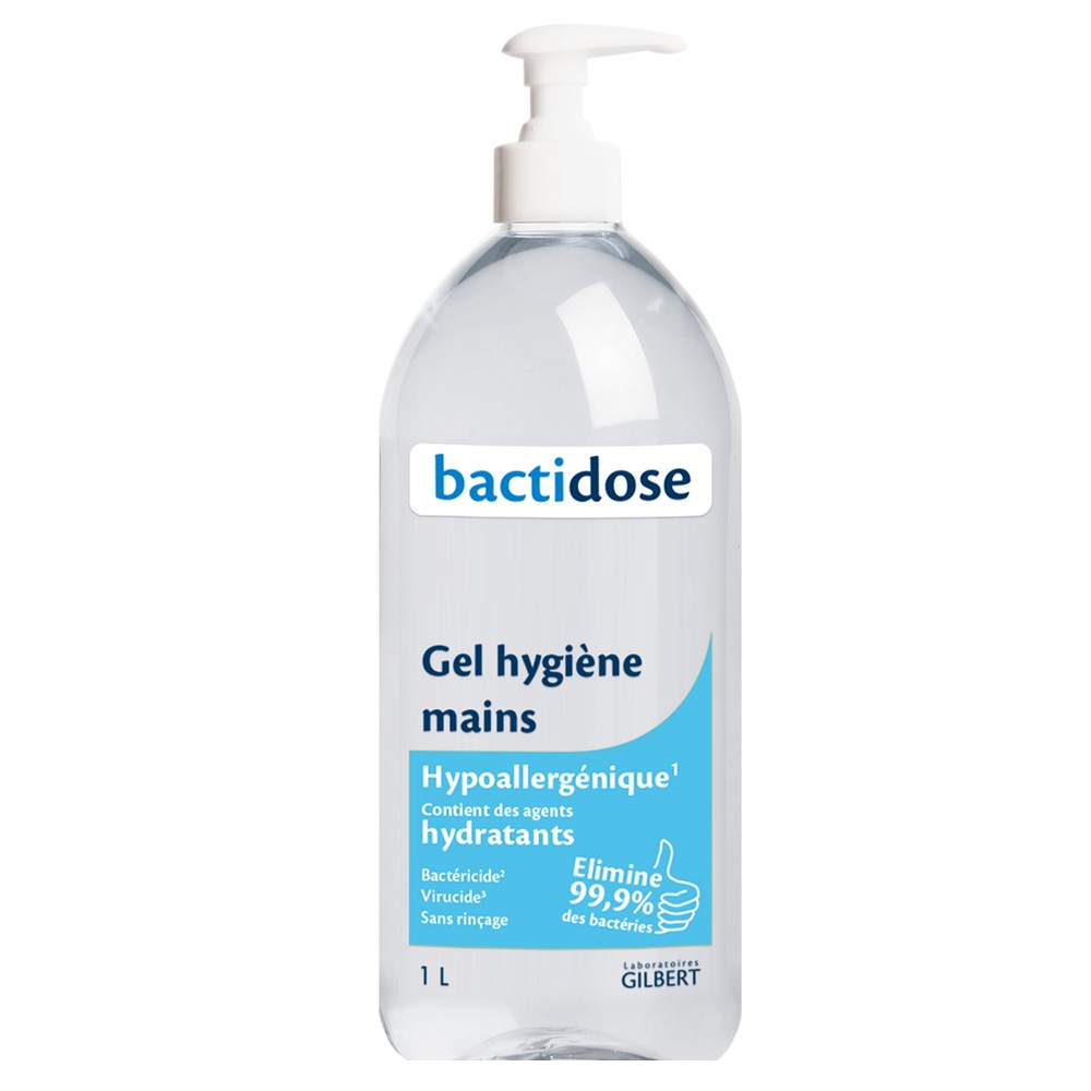 Bactidose Gilbert hand sanitiser 1l