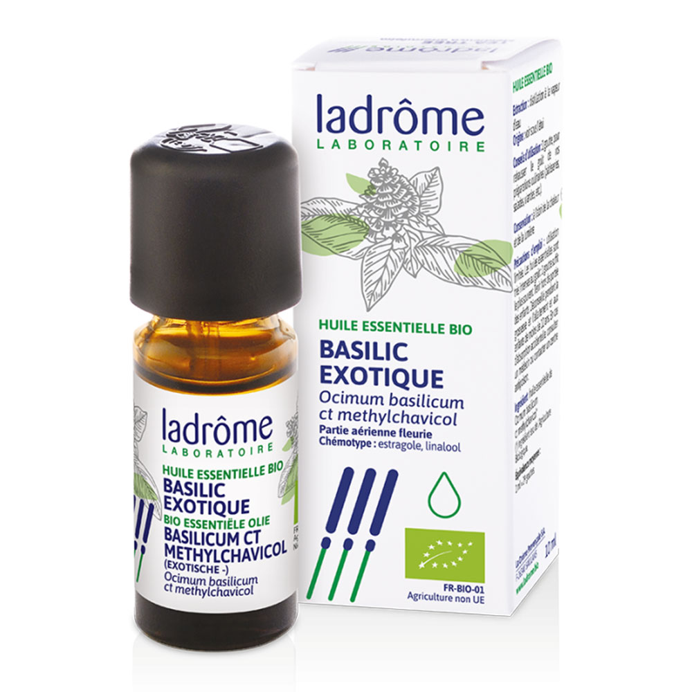 Ladrôme Organic exotic basil essential oil 10 ml