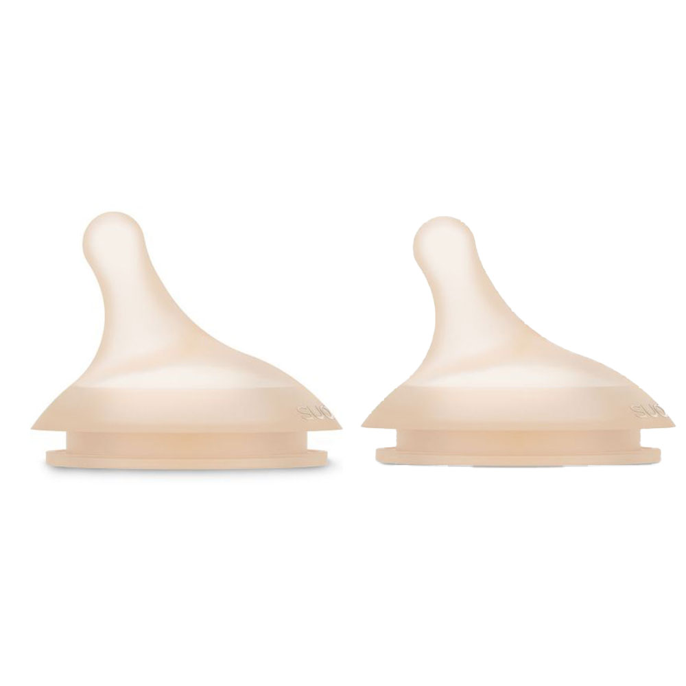 Suavinex Zero Zero Anti-Colic Bottle Teats Rapid Flow L x2
