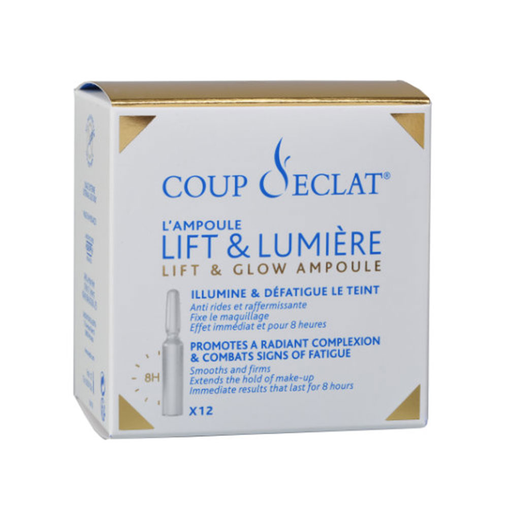 Coup D'Eclat Lift & Light Ampoules for sensitive skin 12 x 1 ml ampoules